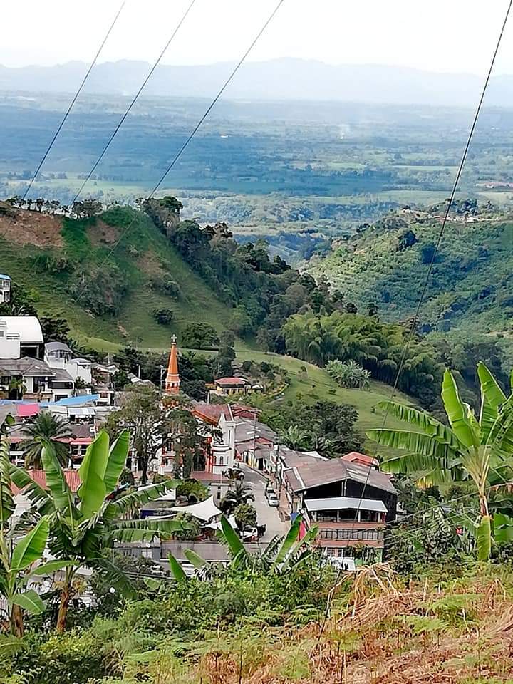View over Pijao, Colombia