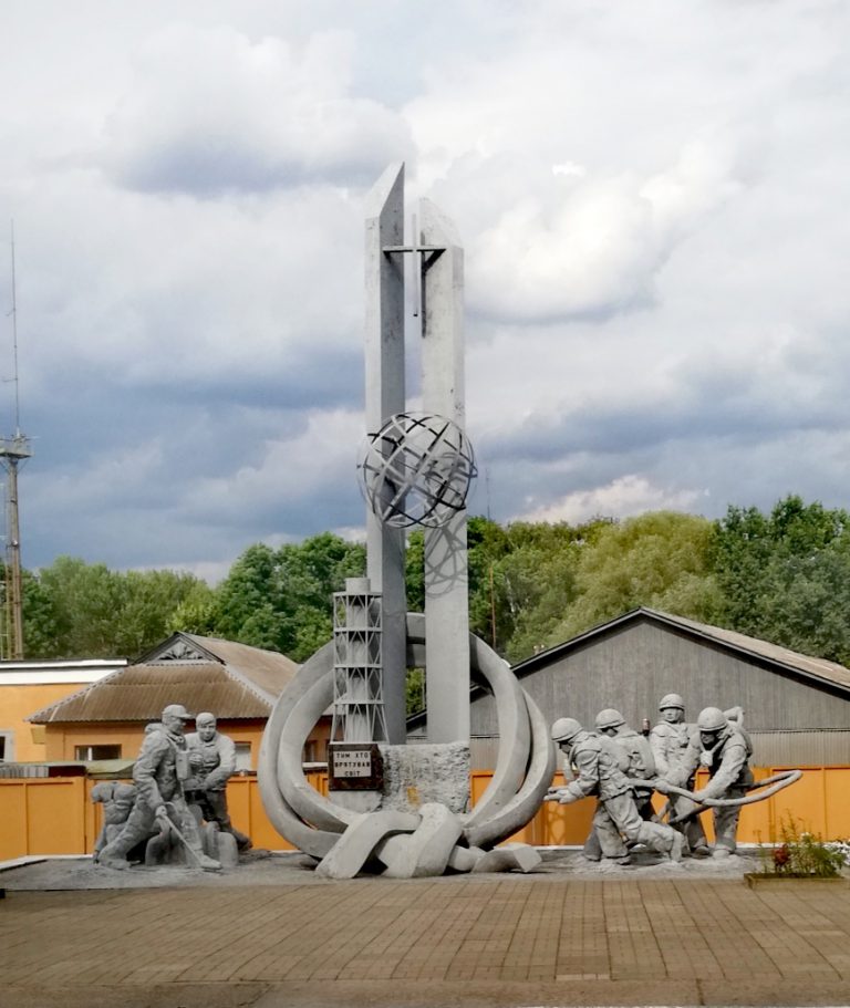 chernobyl firefighter monument
