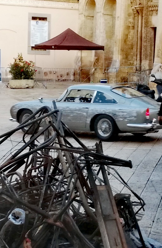 No Time to Die filming in Matera
