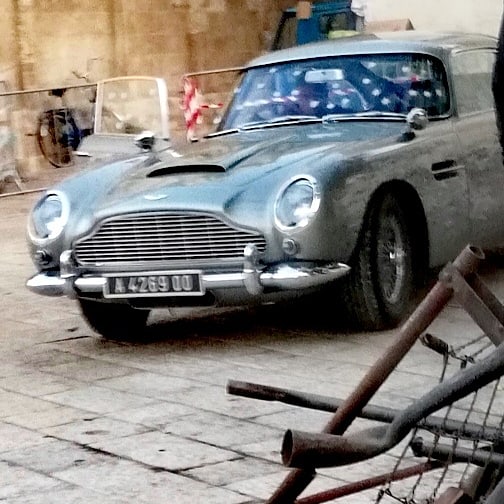 James Bond Aston Martin in Matera