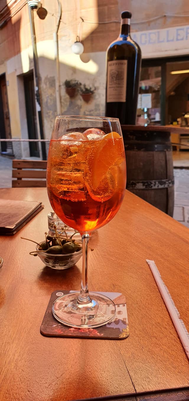 aperol spritz - the local drink