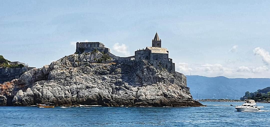 first glimpse of portovenere