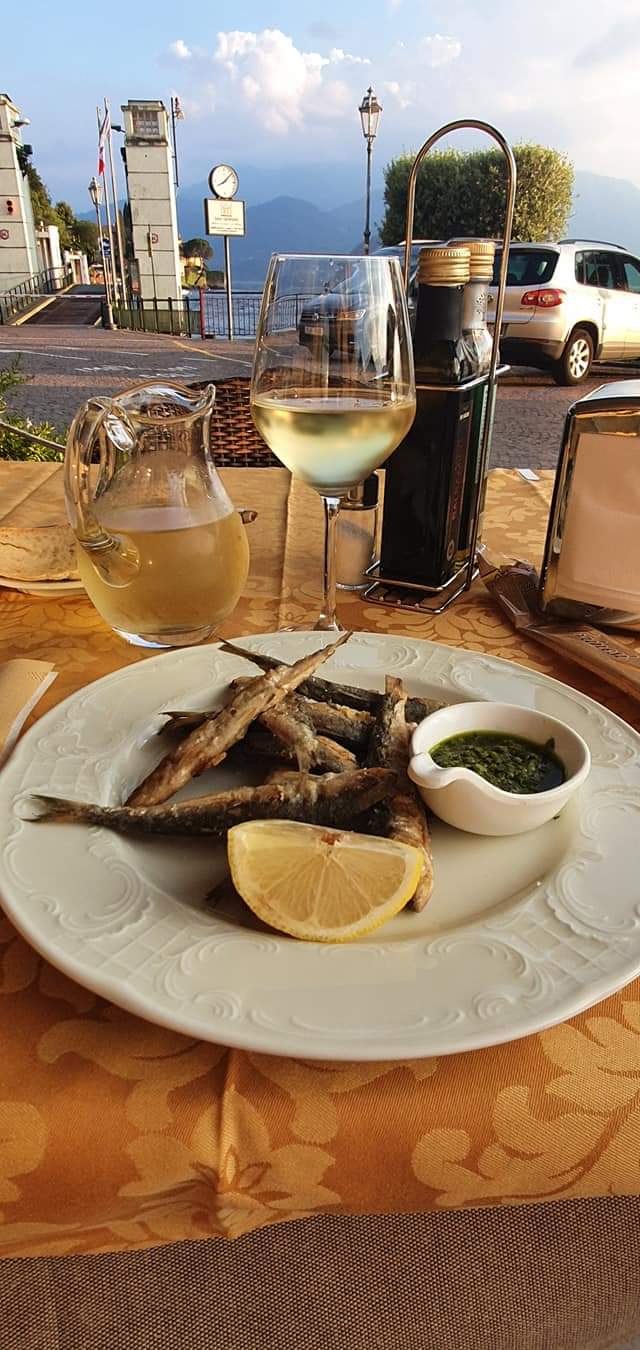 lake como fish dish