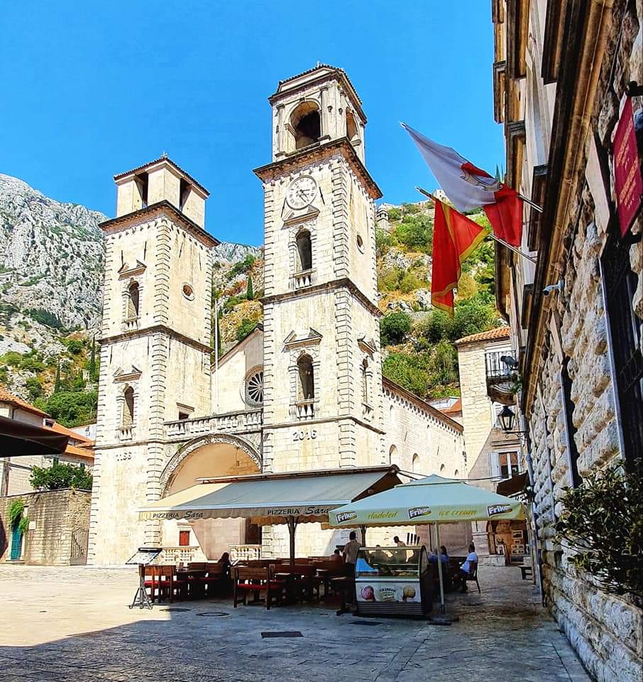 view of kotor cathedral