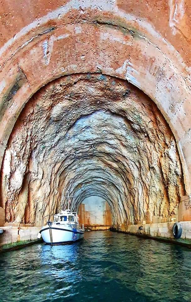 old submarine base - tunnel