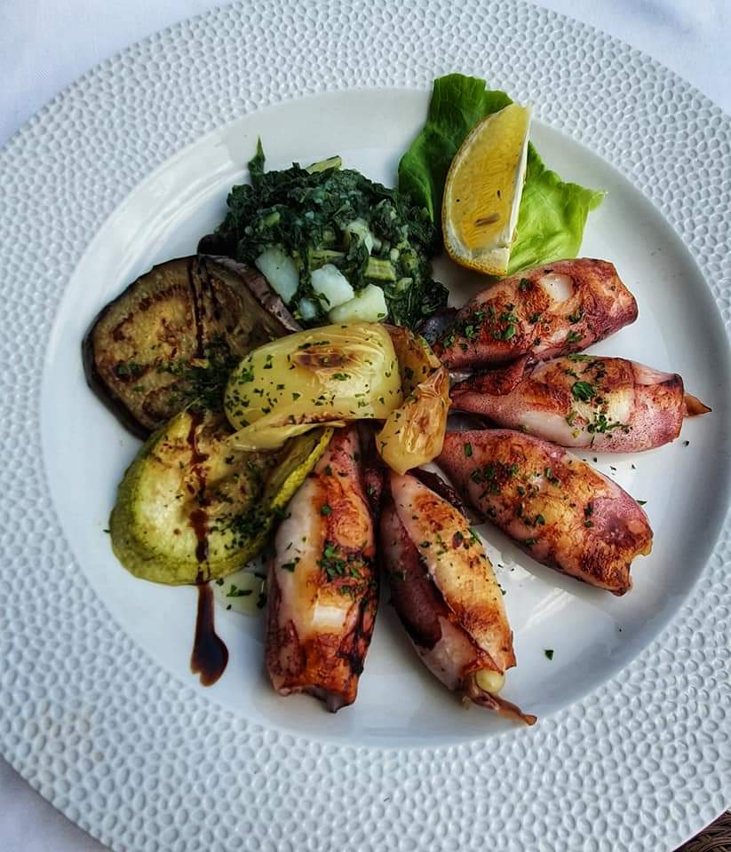 stuffed squid