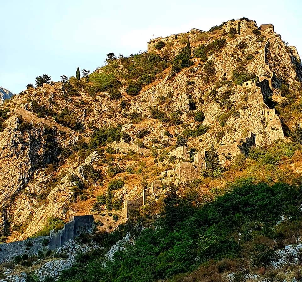 view from lovcen