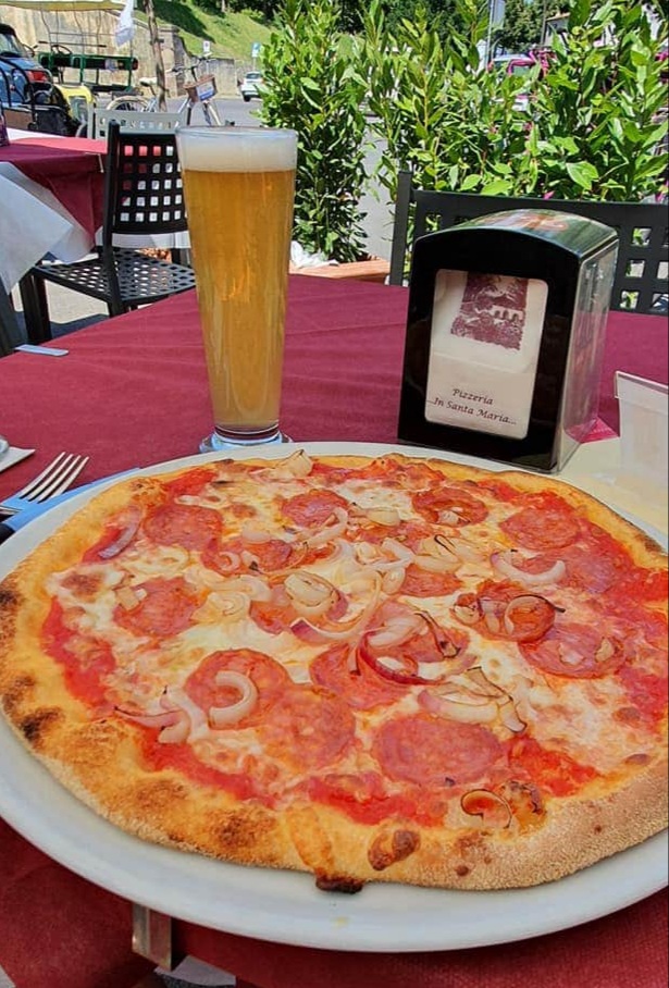 pizza and beer