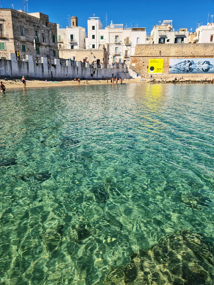 crystal clear water in monopoli
