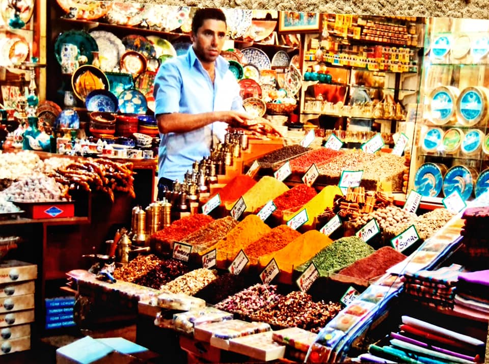 a spice seller