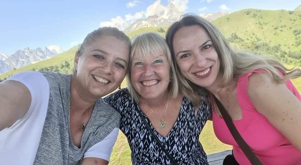 the 3 amigos in Svaneti