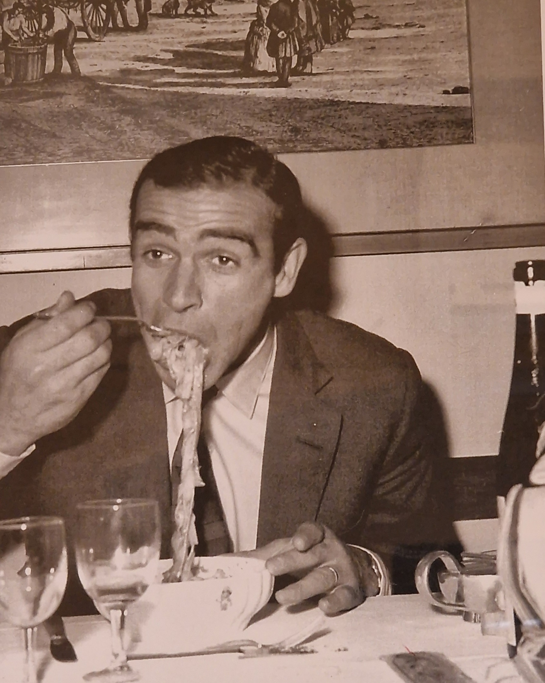 Sean Connery in Puglia, Italy